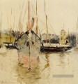 Entrée des bateaux dans la médina de l’île de Wight Berthe Morisot